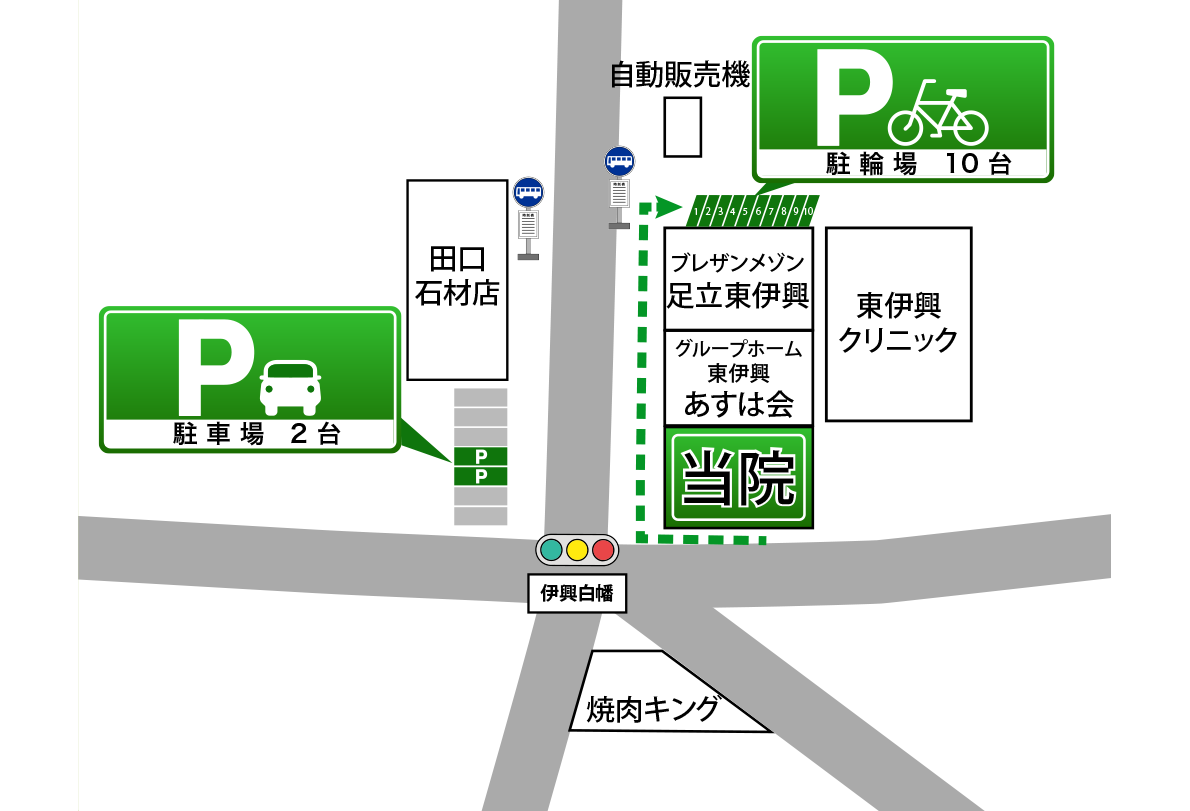 駐車場・駐輪場のご案内